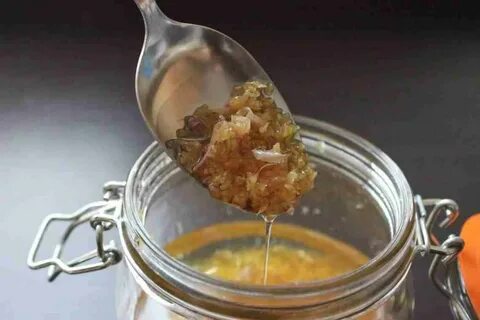 Приготовление меда с чесноком