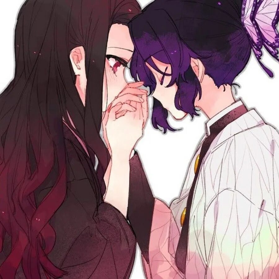 томиока и шинобу комикс. Shinobu x nezuko колготках. Nezuko kamado. Tanjiro and nezuko drawing. Semidraws nezuko x tanjiro.