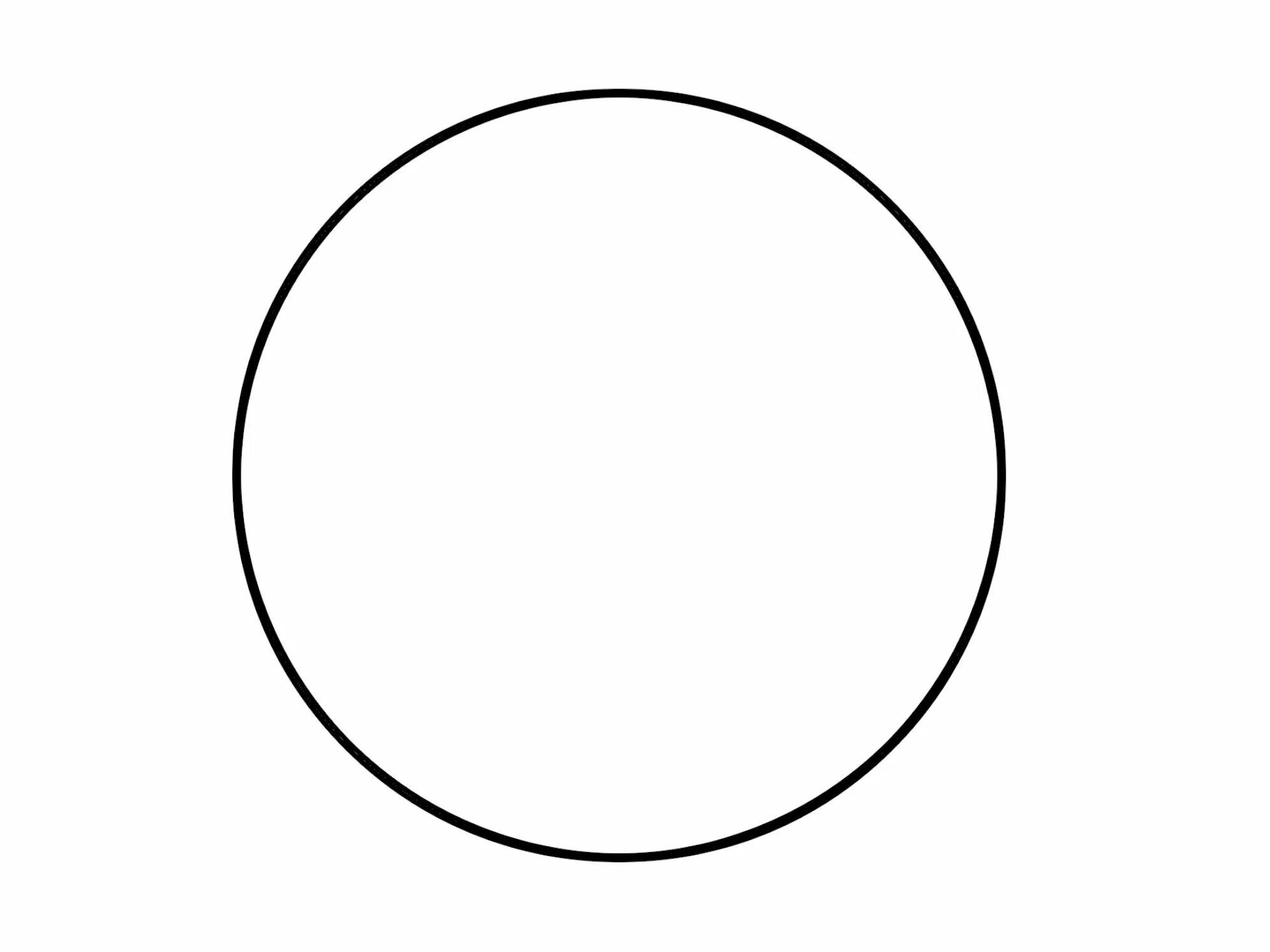 Circle shape