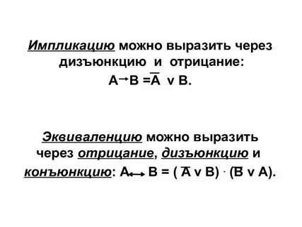 Отрицание импликации