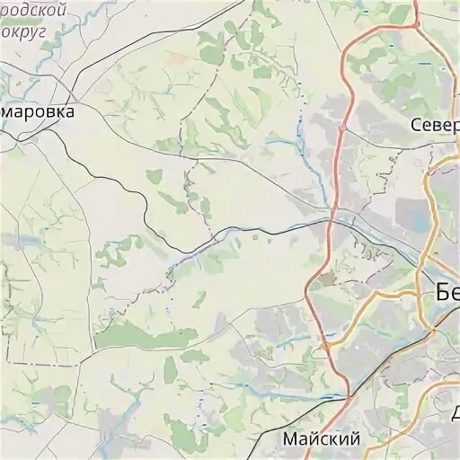 Журавлевка белгородская область на карте