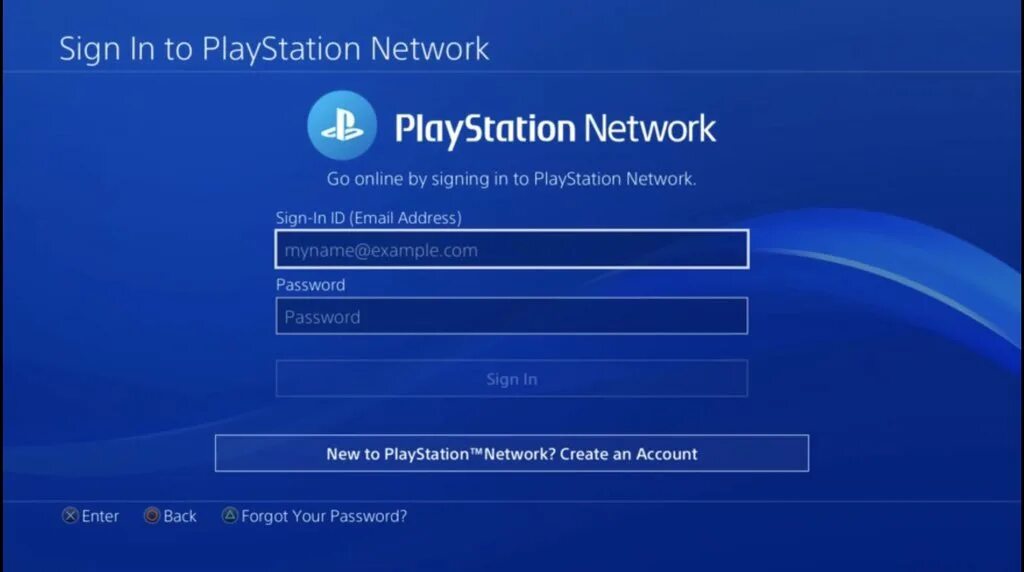 Можно ли войти в аккаунт. Как войти в сеть playstation network на ps4. активация аккаунта пс 4. учётная запись на сони плейстейшен 4. аккаунт sony playstation 4.