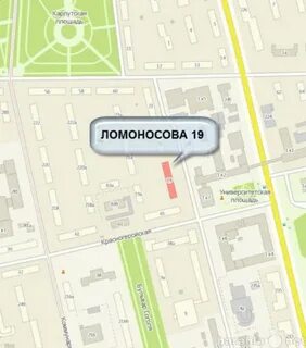 Ул ломоносова 19
