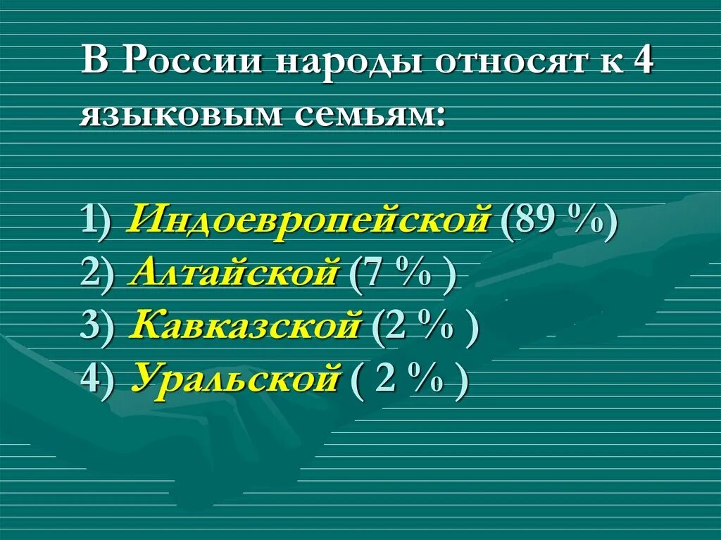Презентация этнический состав населения россии 8 класс
