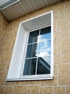 Откосы на пластиковые окна из металла