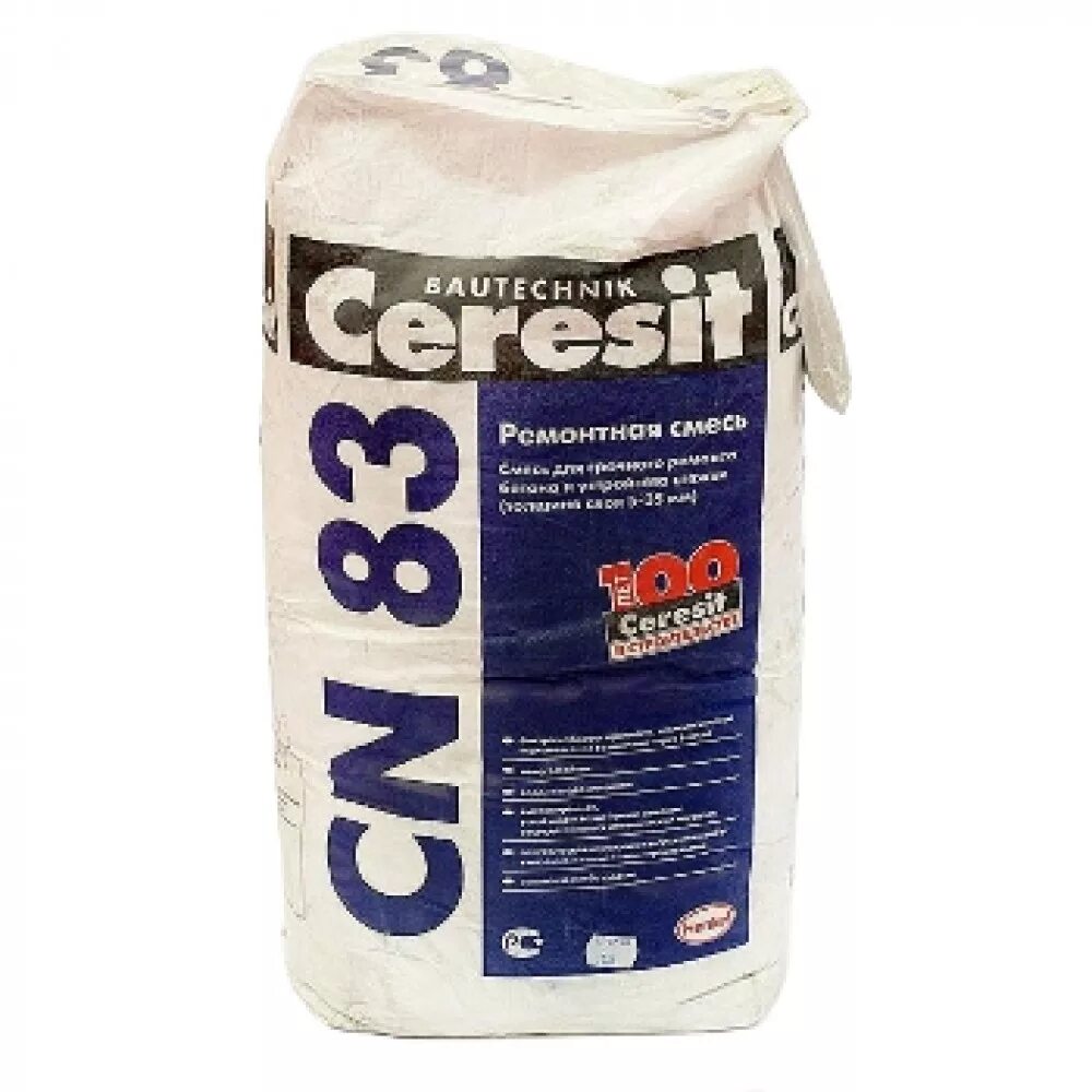 Ceresit cn83. Ремонтная смесь для бетона ceresit cn 83 25 кг. церезит cn 83 ремсостав 25 кг. ремонтная смесь для бетона мбр 400. смесь ремонтная для бетона cn 83 25кг 5-35мм.