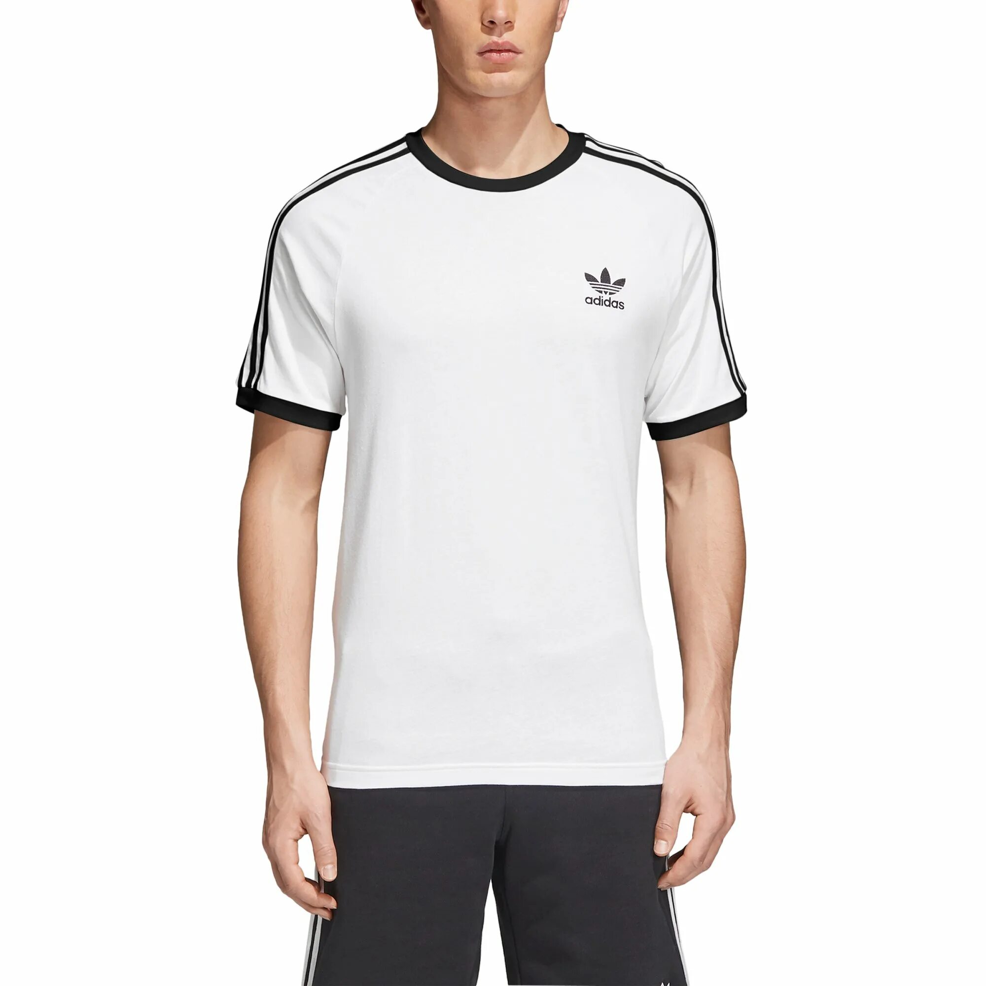 Футболка адидас оригинал мужская. Adidas Originals футболка 3-Stripes Tee. Адидас cw1203. Adidas three Stripes Tee. Футболка adidas 3d Trefoil adicolor.