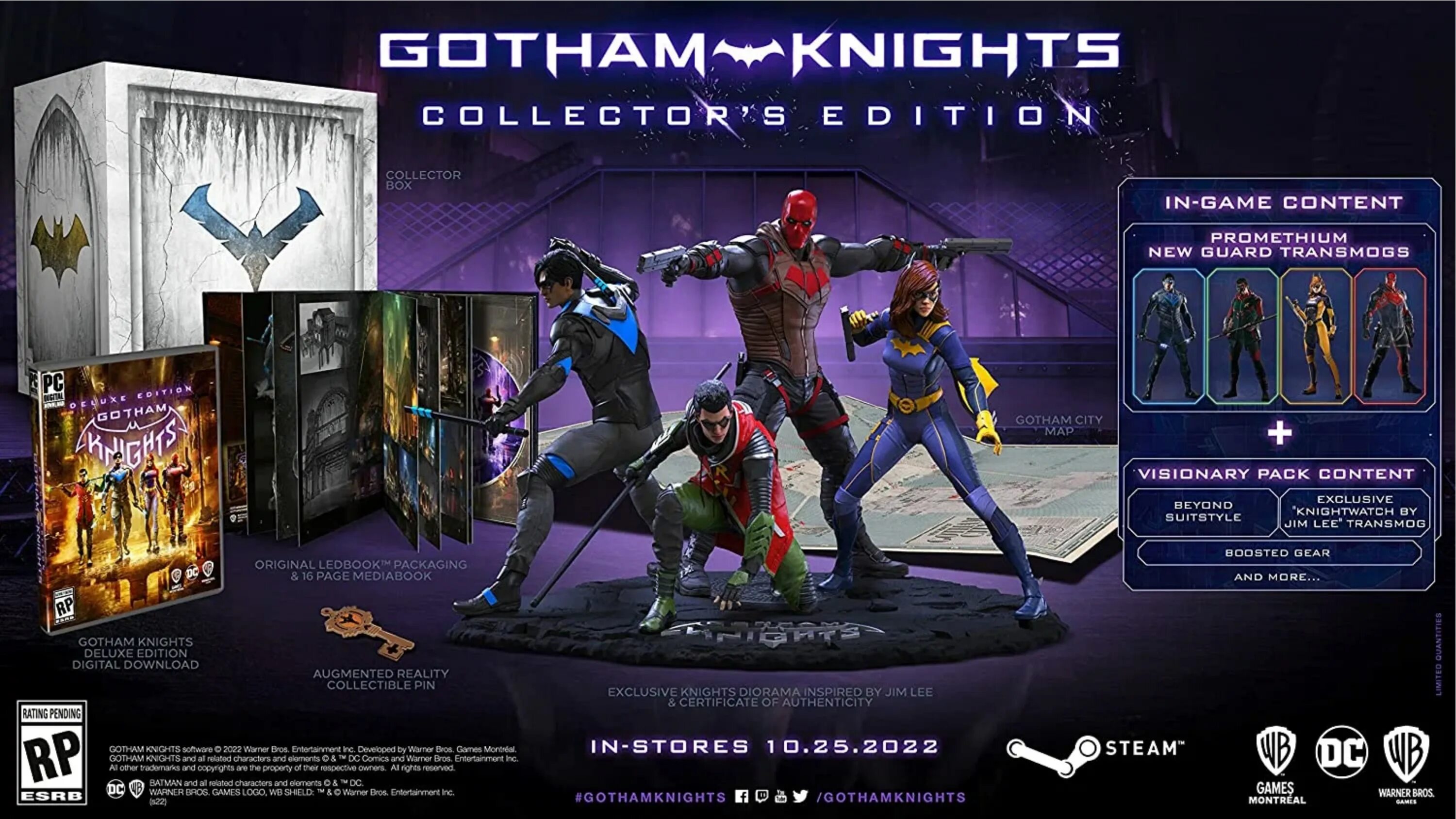 Knight ps5. Gotham Knights коллекционное издание. Gotham Knights Collector's Edition ps5. Gotham Knights игра. Gotham Knights Xbox Series.