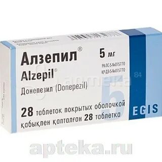 Донепезил канон инструкция
