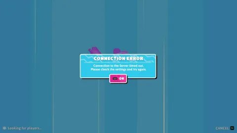 Server timed out