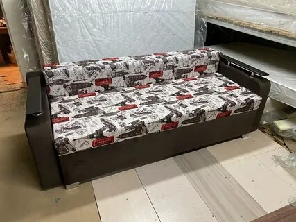 Диван аккордеон с пружинным блоком