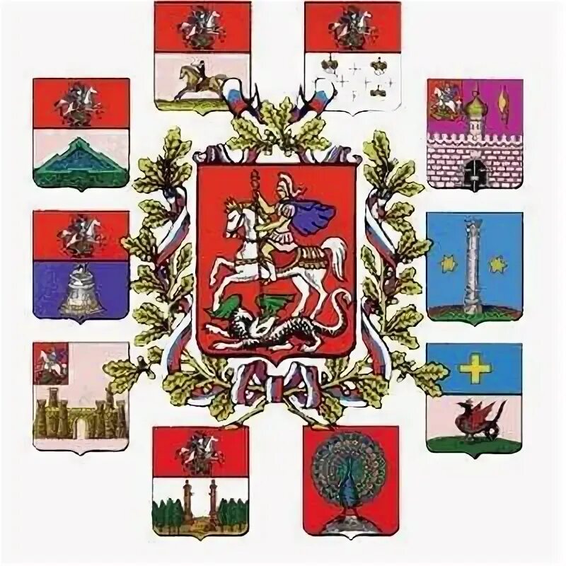 Использование гербов городов