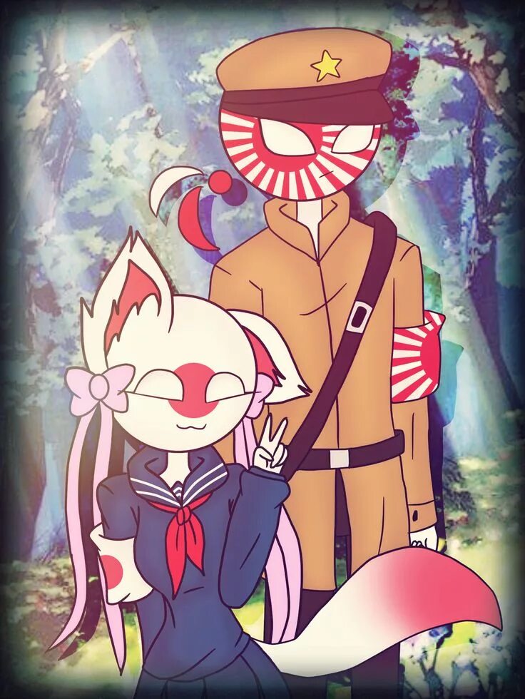 Countryhumans японская. Кантрихьюманс Япония. Япония шипы Кантри хуманс. Японская Империя кантрихьюман. Контрихуманс семья Японии.