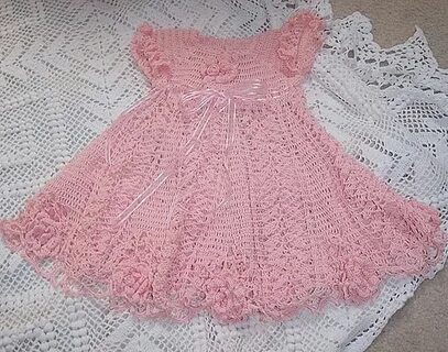 Ажурное платье для девочки