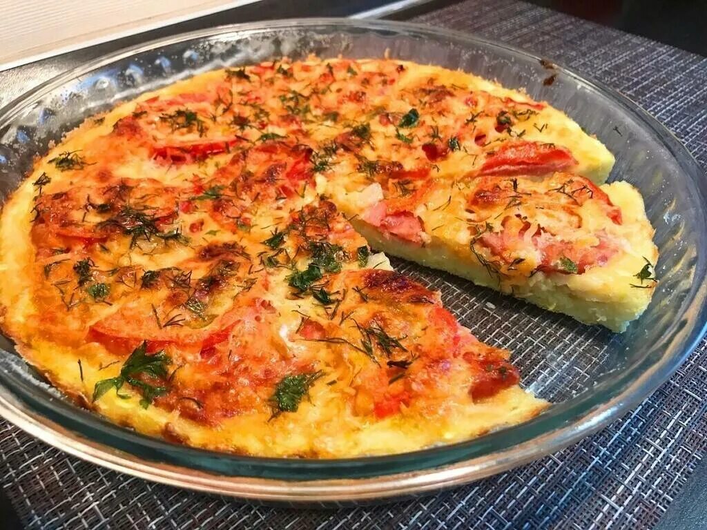 Самая вкусная "Пицца из кабачков" на сковороде. Вкусный легкий ужин. На кухне дв