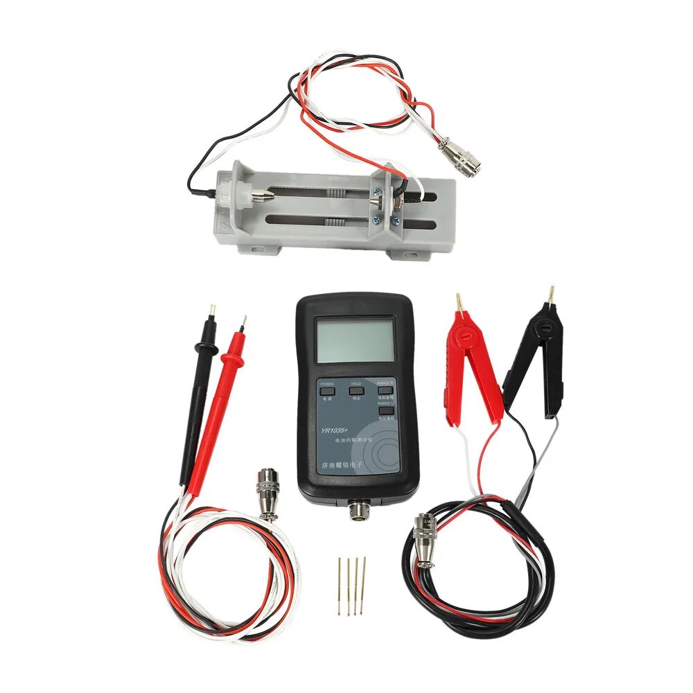 Yaorea yr1035+. Yr1035 измерение. Yr1035 lithium battery internal resistance meter. Yr1035 измерение. Цифровой тестер акб yaorea yr1035+держатель прибора.