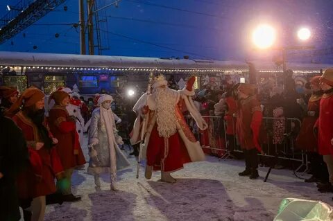 Поезд деда мороза великий новгород