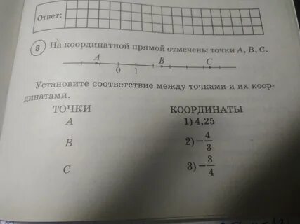 На координатной прямой отметьте точки м 22