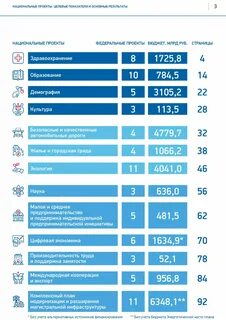 Для чего нужны национальные проекты