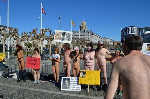 1 In Gallery Public Nude Protest Cfnm San Fransisco Free Download Nude Phot...