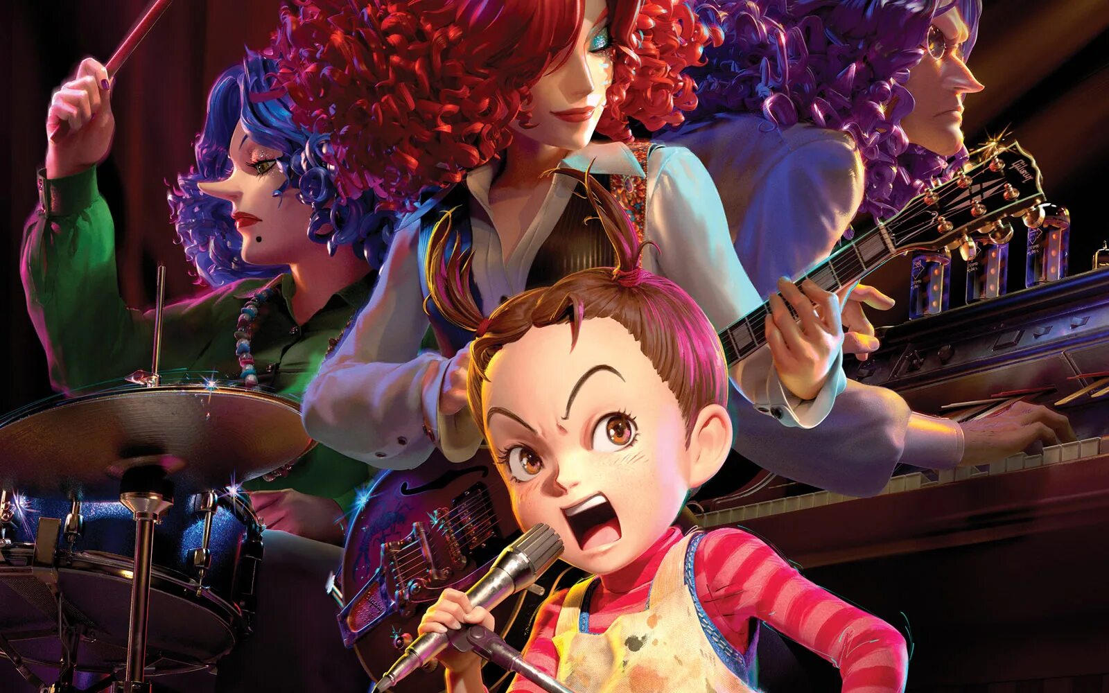 Песня ведьм мультика. Ая и ведьма мультфильм 2021. Аниме ая и ведьма. Witch чародейки. H.