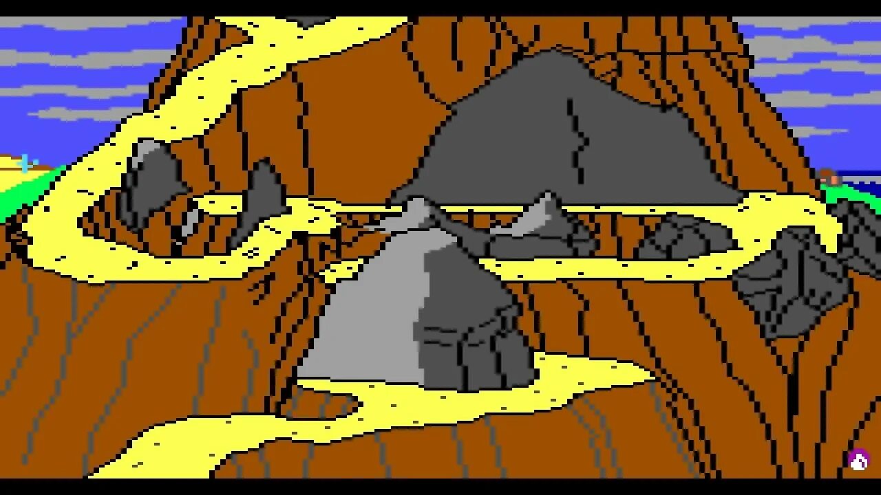 Пиксельные квест игры. Игра dos квест. Старая игра the Adventure Quest. King's Quest 3.