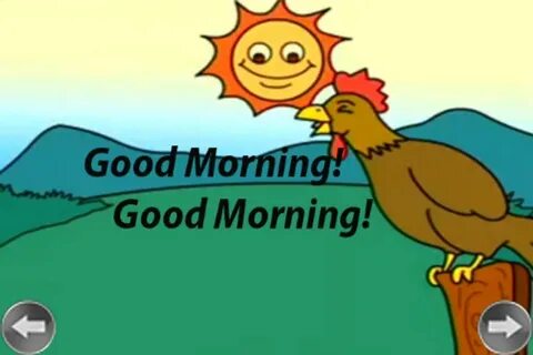 Good morning dialogue