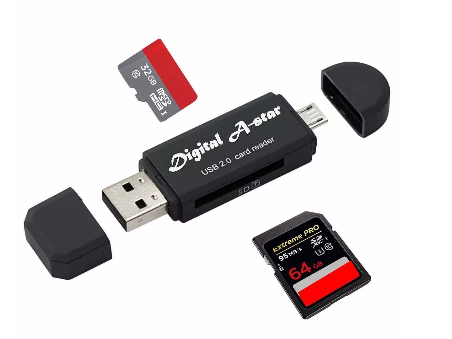 Внешняя микро. Юсб адаптер карты памяти микро SD. OTG MICROSD USB 2.0. OTG переходник SD Card Micro USB. SD Memory Card Reader Micro.
