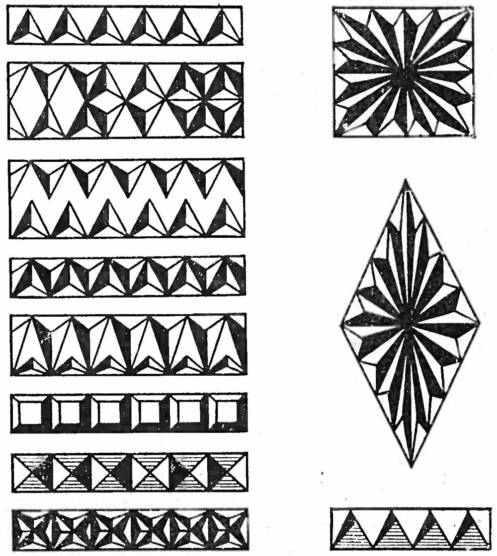 Резьба по дереву узор для начинающих. Абрамцево-кудринская резьба по дереву эскизы. Сколышки резьба по дереву. Резьба по дереву узор для начинающих. Геометрическая резьба по дереву для начинающих схемы.