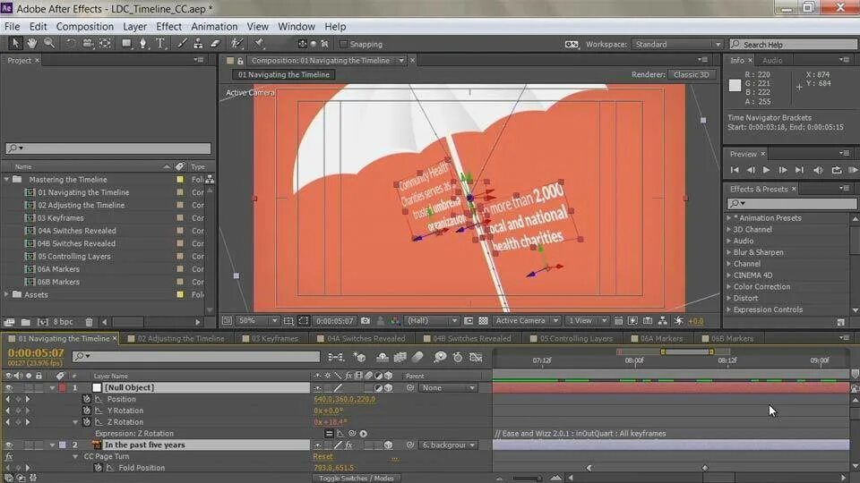 Expression controls