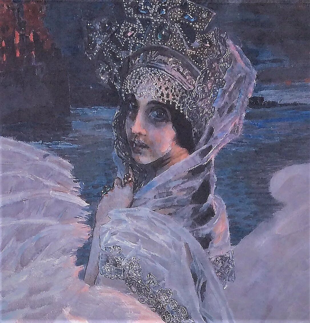 Царевна лебедь так называется картина. Врубель царевна лебедь. врубель царевна лебедь картина.