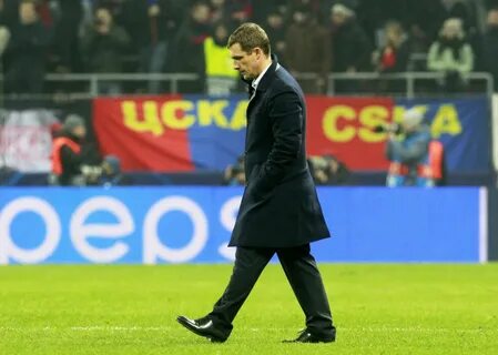 Цска уволил тренера