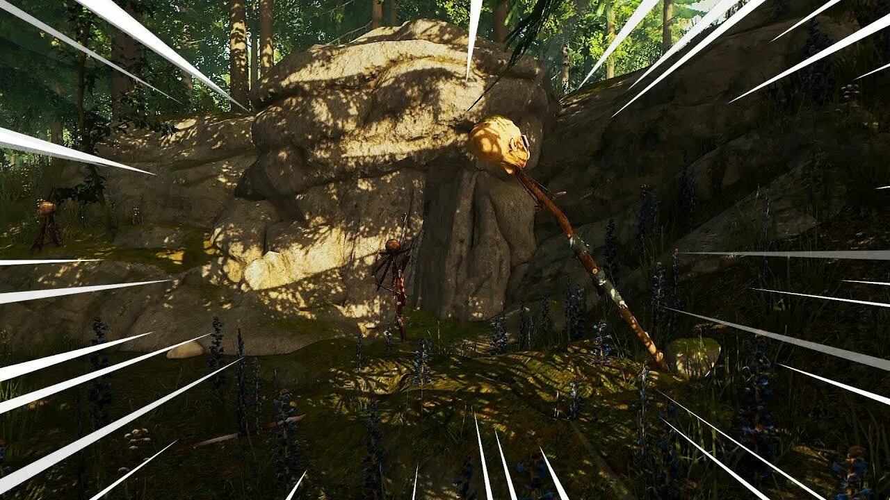 Где найти пещеру the forest