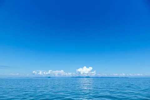 Синее море голубое небо