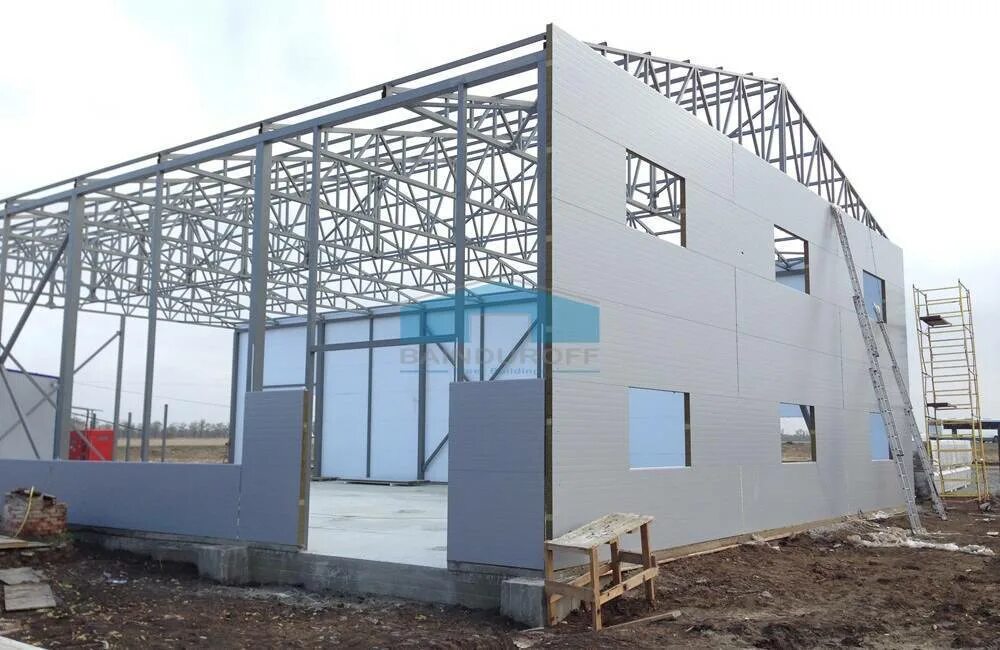 Быстровозводимые здания инси. Прямостенный ангар с сэндвич панелями. Блок-контейнер (бытовка) euromodule em 600245-02. Сэндвич панели для ангара. Современные производственные здания.