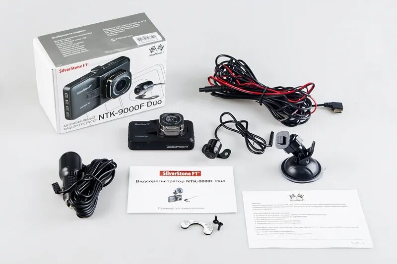 Видеорегистратор SilverStone F1 NTK-9000F Duo + кам.заднего вида УТ000011448 - в