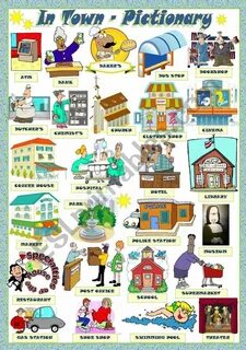 Places to go in english