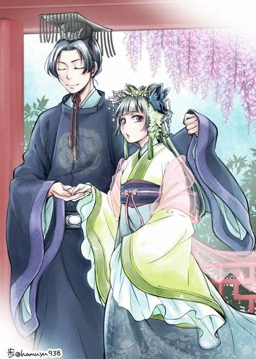 Kusuriya no hitorigoto джинши. Монолог фармацевта / kusuriya no hitorigoto. Jinshi kusuriya. Гоушунь/дзинси. Джинши и маомао арты.