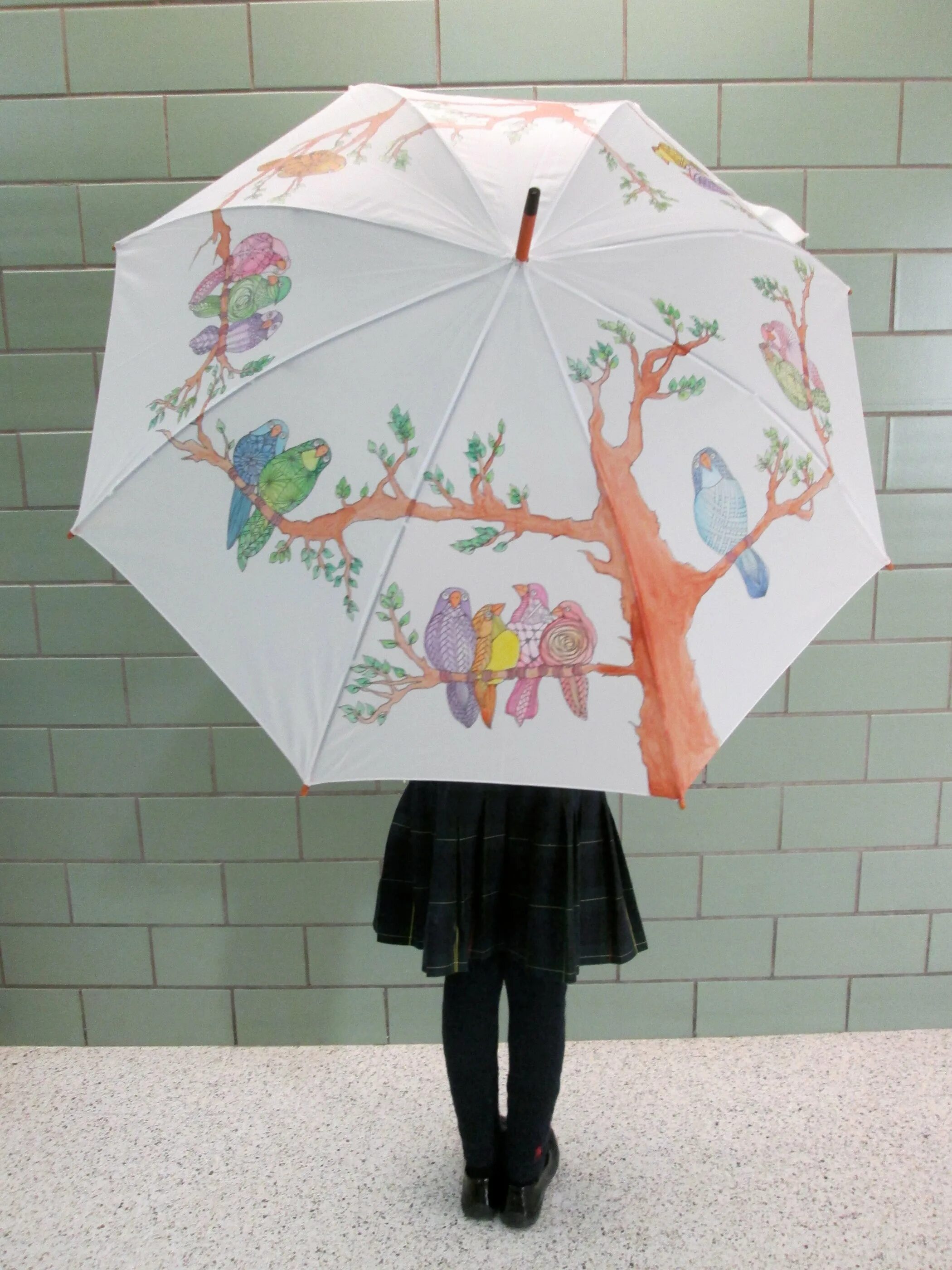 Подарить зонтик. Зонт. Креативный зонт. Разрисованные зонты. Декорируем зонт.
