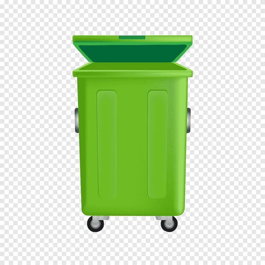 Мусорный контейнер с крышкой. Мусорный контейнер зеленый. Бак для отходов.