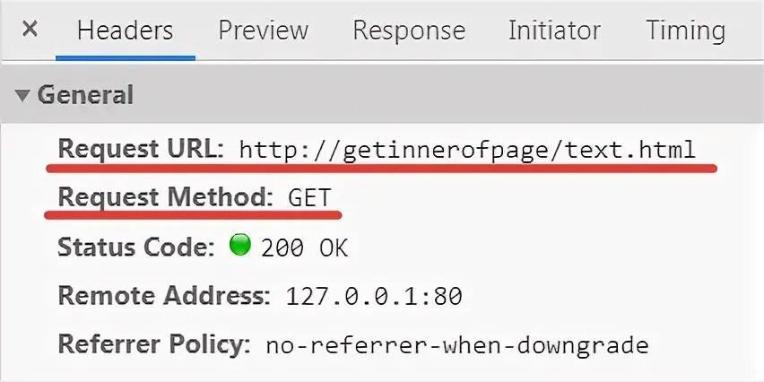 Js headers
