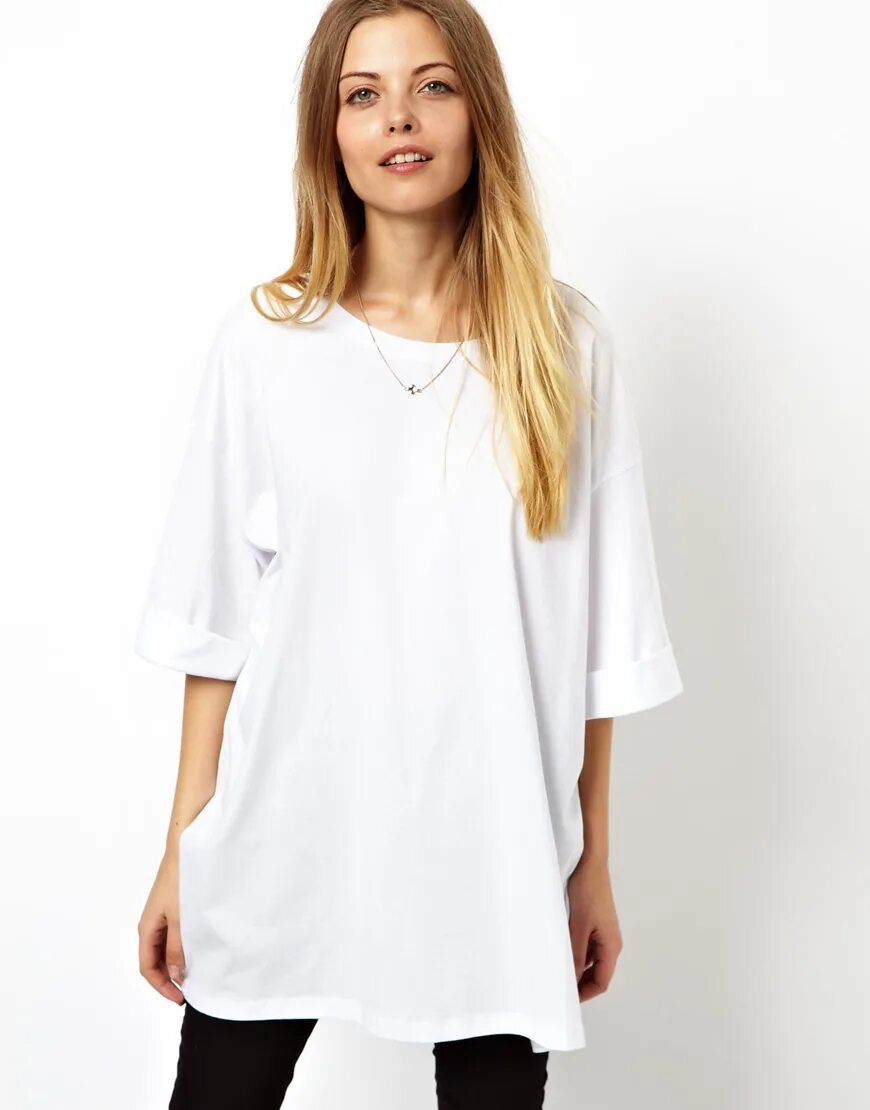 T Shirt белая Oversize. ASOS футболка оверсайз женская. Белая футболка оверсайз. Белая футболка женская оверсайз. Майка удлиненная