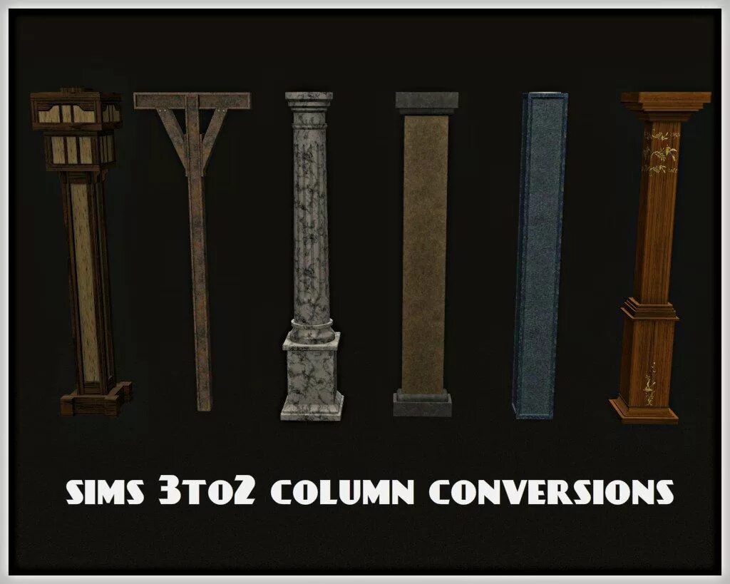 With column second. Средневековые колонны. sims 4 columns. арка с колоннами. sims 4 cas columns.