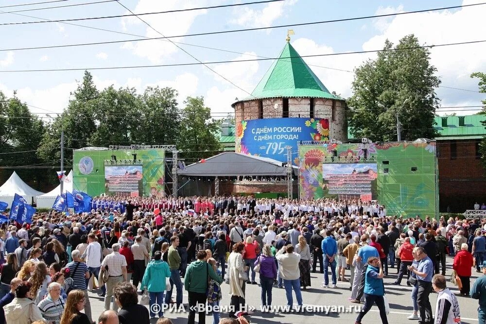 День города москвы в нижний новгород