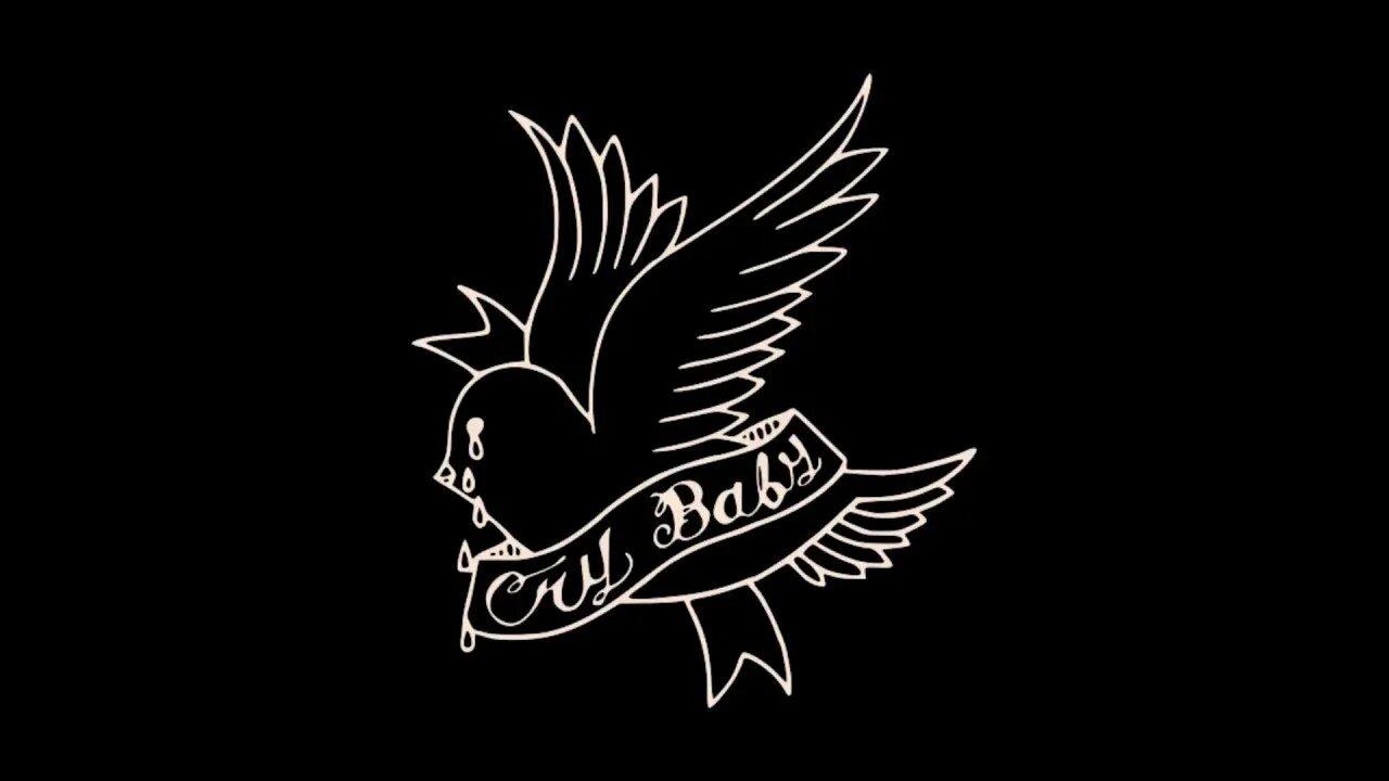 Абсолют лил пип. Cry baby lil peep. lil peep crybaby птица. лил пип край бейби. лил пип лого.