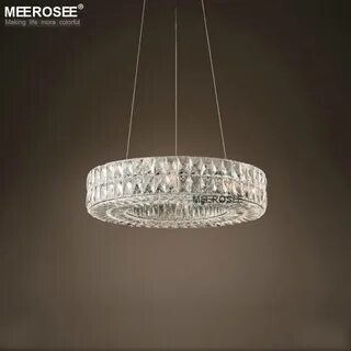 Круглые хрустальные люстра