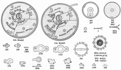 Watch parts