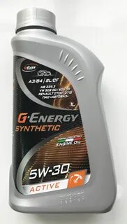 G energy 5w30 допуски