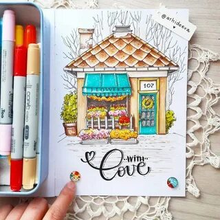 Рисунки нарисованные скетч маркерами