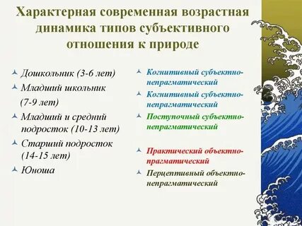 Субъективное отношение личности к явлениям
